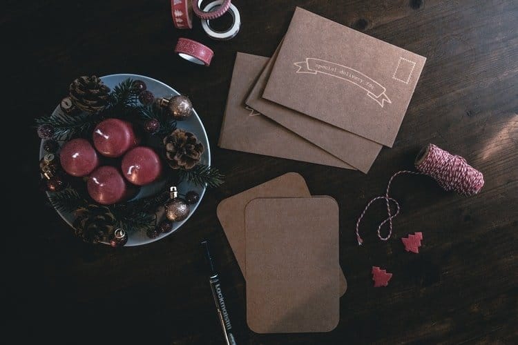 christmas letter paper