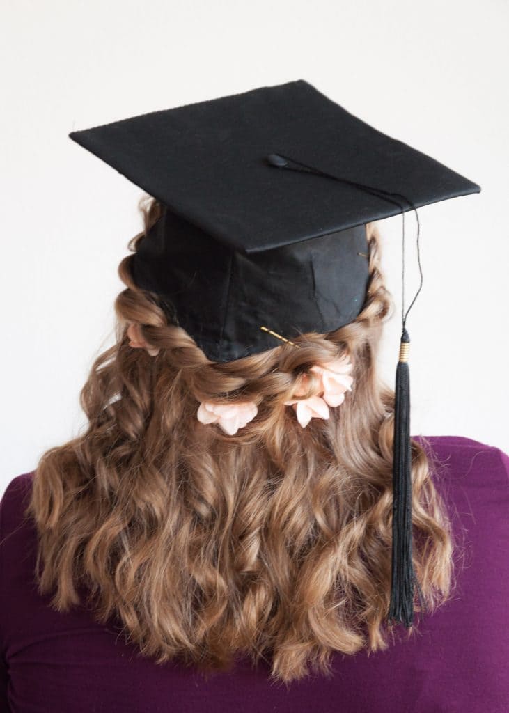 graduation hairstyles