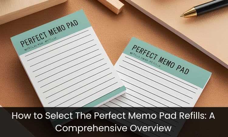 How to Select The Perfect Memo Pad Refills: A Comprehensive Overview