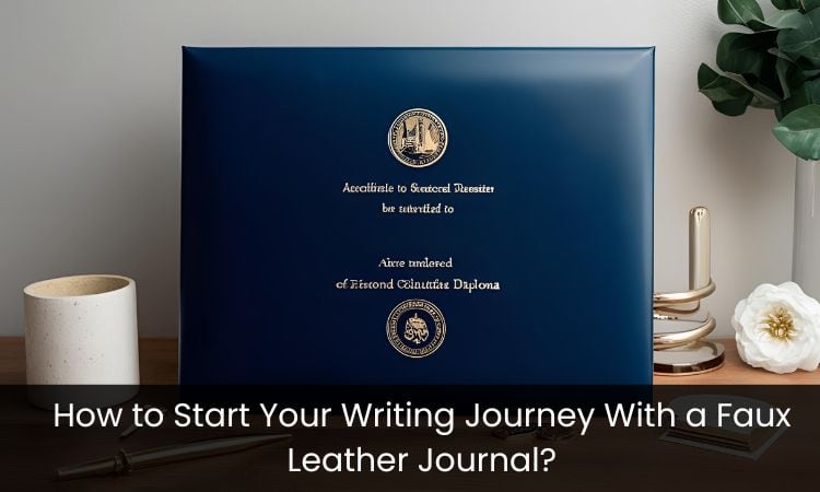 How to Start Your Writing Journey With a Faux Leather Journal?