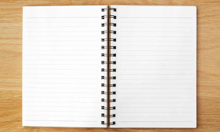 notebook paper​