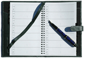 5 1/4 x 8 wire-bound address books