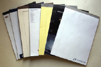 Custom letter pads