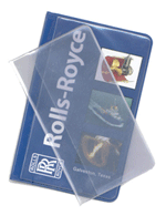 full color small tally book with vinyl insert