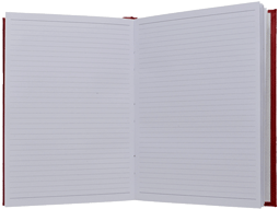 inside ruled pages for bonded leather journals