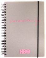 Printed poly-cover journal with a large-size elastic band