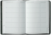 case-bound address book does not include leather cover