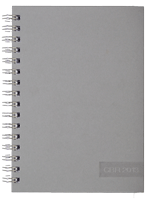 customized journals with clear foil debossing