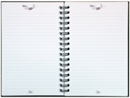 Custom inside sheets of a journal