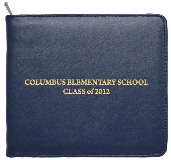 Custom Imprinted Zippered Autograph Books