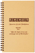 Silk-screened prayer board journals