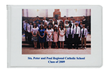 full color vinyl high school autograph book