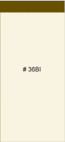 2 3/4 x 6 ivory blank pads