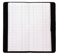 Custom purple vinyl autograph book