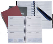custom wire-bound calendars