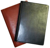 black and British Tan Classic leather journals